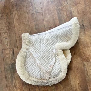 Fleece works English saddle pad